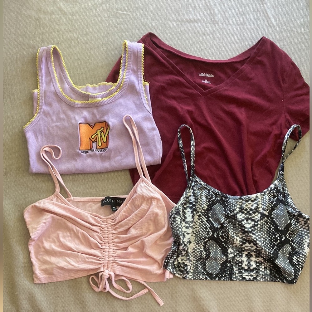 Lot of Summer Tanks/ Tees (M/XS)